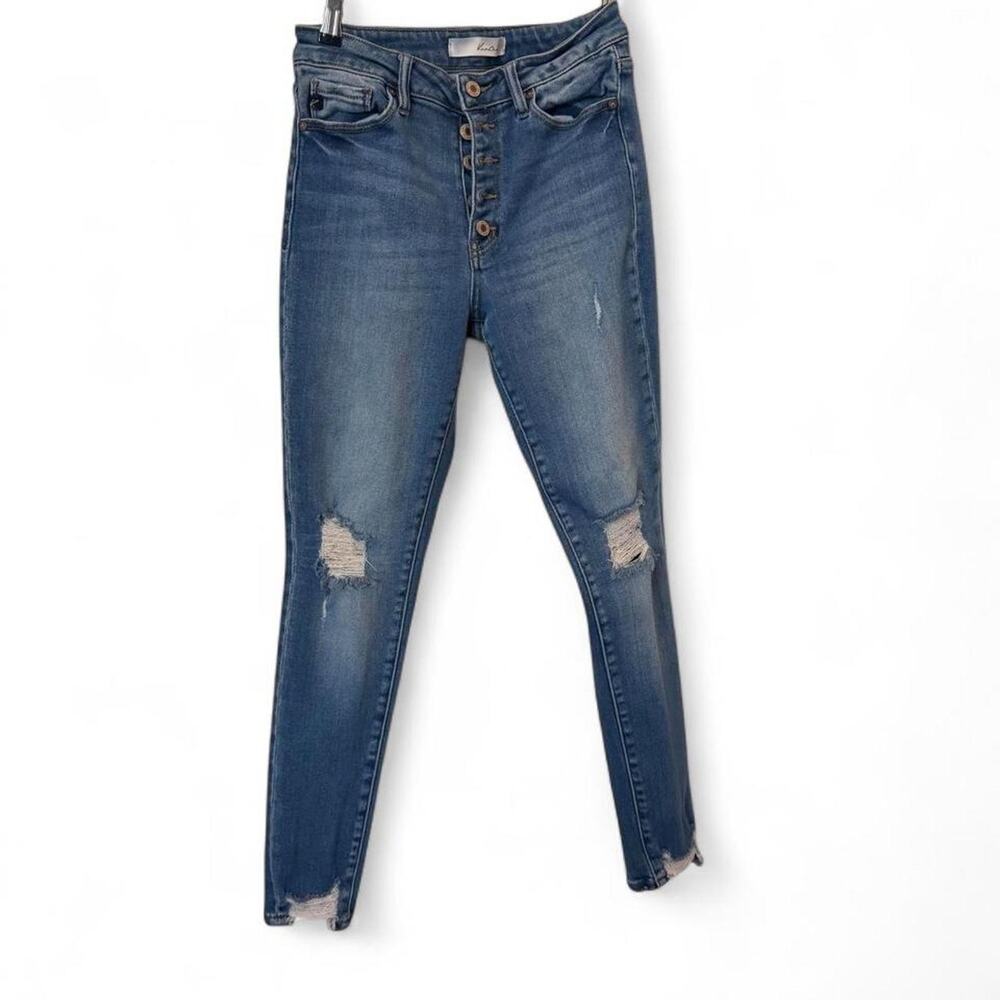 Kancan blue skinny jeans with